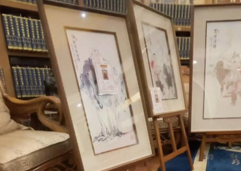 范曾持股公司账号仍在直播卖字画，回复网友称“失联系谣言”