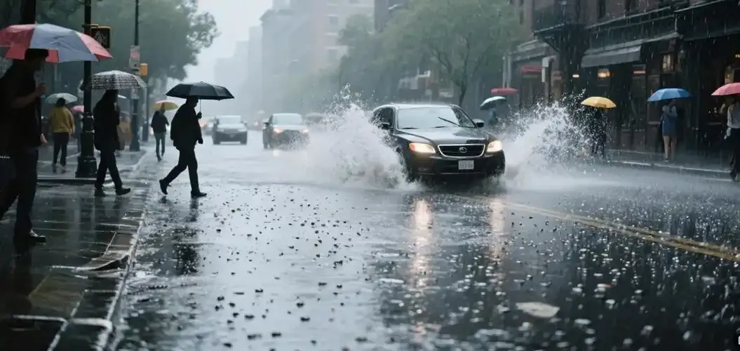 中央气象台高温+暴雨+强对流三预警齐发