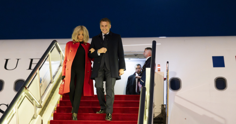 马克龙抵京后发文：很高兴对中国进行第四次国事访问